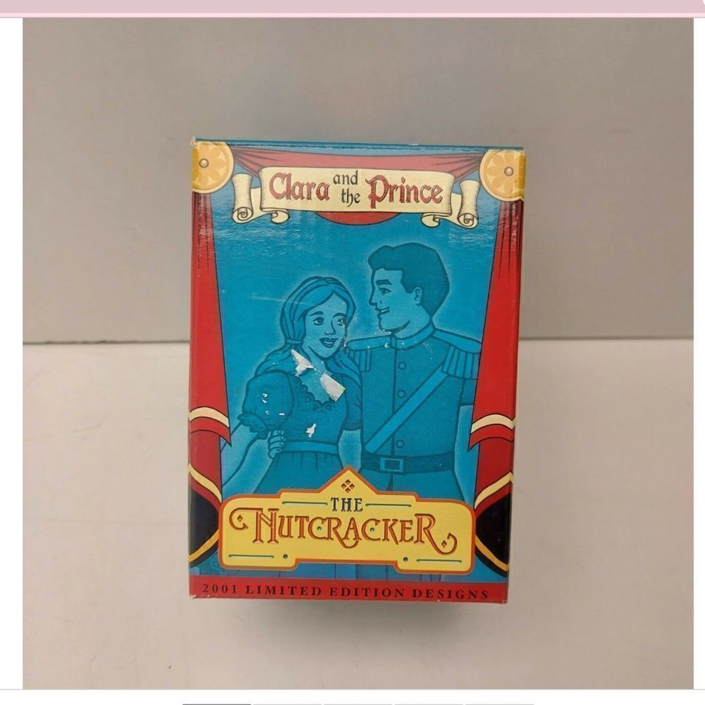 2001 CVS "Clara And The Prince" The Nutcracker Christmas Ornament LE Designs